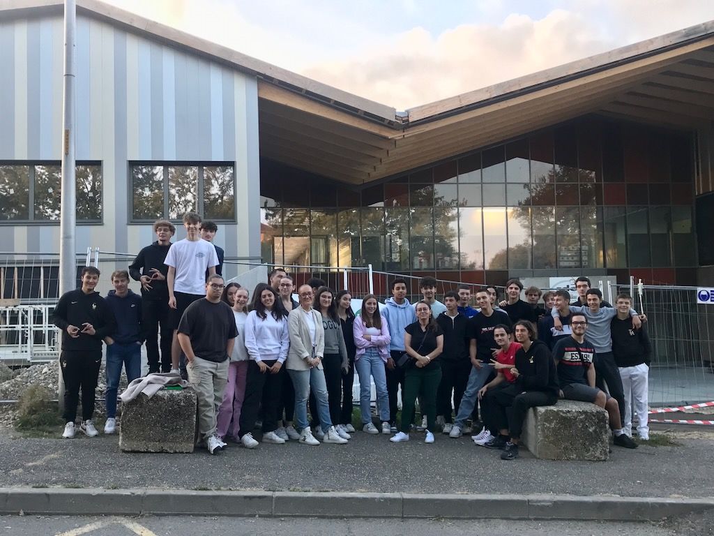 Visite du chantier de reconstruction du Collège François Truffaut